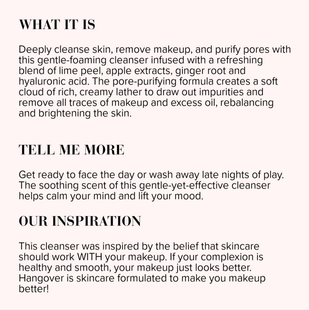 🌺Too Faced Foam Cleanser Wash The Day Away - Picture 2 of 2